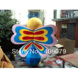 Adult Butterfly Mascot Costume