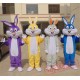 Adult Easter Bunny Rabbit Mascot Costume