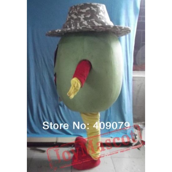Adult Kiwi Fruit Mascot Costume