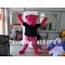 Pink Adult Bear Mascot Costume