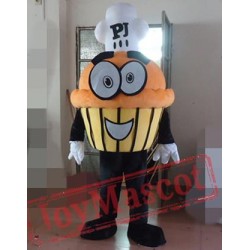 Yellow Cake Mascot Costume For Adults Cake Costume