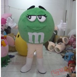 Green Bean Mascot Costume Adult Bean Mascot