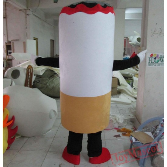 Laughing Cigarette Mascot Costume Cigarette Mascot Costume For Adults
