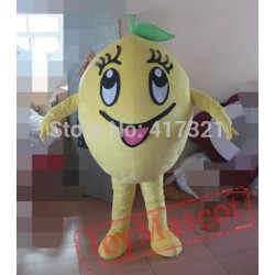 Lemon Mascot Costume For Adults Lemon Mascot