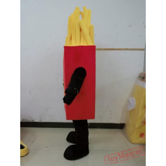 French Fries Mascot Costume Adult French Fries Costume