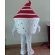 Custom-Made Red Ice Cream Mascot Costume For Adults Adult Yogurt Costume Ice Cream Costume