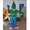 Adult Green Cucumber Mascot Costume
