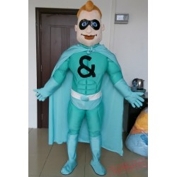 Adult Super Hero Mascot Costume