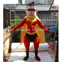 Hand Made Plush Adult Superman Costume
