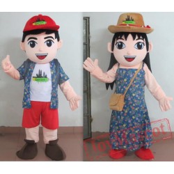 Fancy Mascot Costume Student Boys / Girls Mascot Costume For Adult