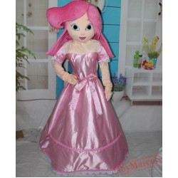 Adult Princess Sleeping Becauty Mascot Costume For Adults