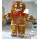 Adult Gingerbread Man Mascot Gingerbread Man Costume