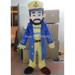 Sea Captain Mascot Costume Adult Sea Captain Costume