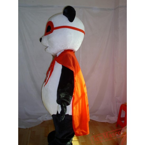 Adult Panda Bear Mascot Costume