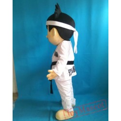 Judo Boys Mascot Costume Adult Judo Boys Costume