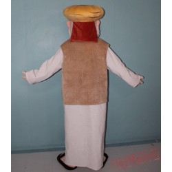 Arab Man Mascot Costume Easy Wearing Arab Man Mascot Costume