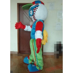 Funny Player Mascot Costume Adult Polo Player Costume