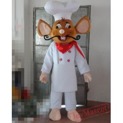 Rat Mouse Cook Costume Adult Chef Mascot Costume