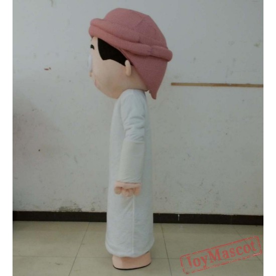 Arab Boy Mascot Costume Arabian Boy Mascot Costume For Adults