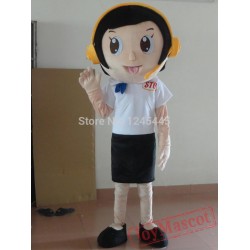 Service Mascot Costume Adult Little Girl Costume