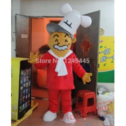 Chef Mascot Adult Chef Costume Chef Mascot Costume