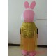 Pink Bunny Costume Adult Bunny Mascot Costume Easter Bunny Costume
