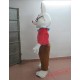 Easter Bunny Mascot Costume Adult Red Cloth Bunny Costume