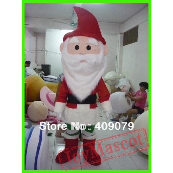 Adult Santa Claus Mascot Costume For Christmas