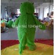 Adult Handmade Green Monster Mascot Costume With Long Tail