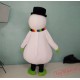 Christmas Mascot Adult Snowman Costume