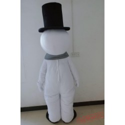 Snowman Mascot Costume T For Adults