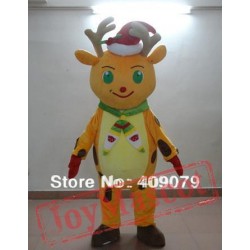 Adult Christmas Reindeer Mascot Costume