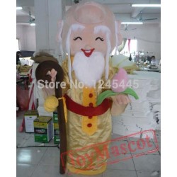 Chinese New Year Mascot Costume Adult Fu Lu Shou Mascot
