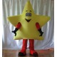 Yellow Star Costume Adult Star Mascot Costume