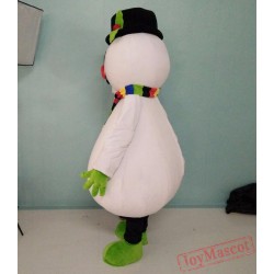 Red Nose Snowman Costumes For Adults Snowman Mascot Costume