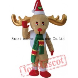 Christmas Deer Costume Adult Deer Mascot Costume