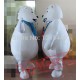 Big Polar Bear Mascot Costume For Adults