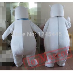 Big Polar Bear Mascot Costume For Adults