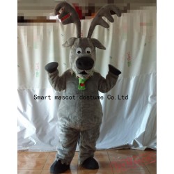 Christmas Deer Costume Adult Plush Deer Mascot Costume