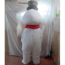 Snowman Olaf Mascot Costume For Adult Snowman Mascot Costume