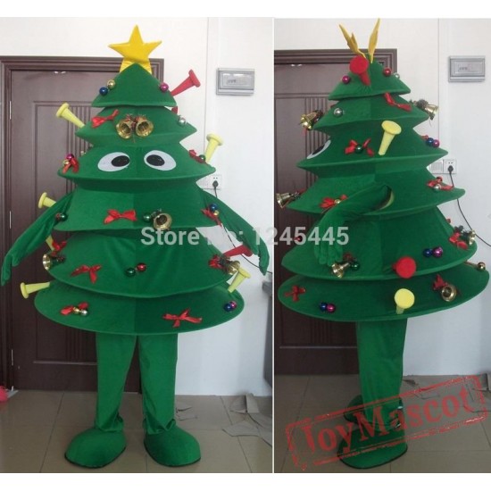 Christmas Costume Tree Mascot Costume Christmas Tree Costume For Adult