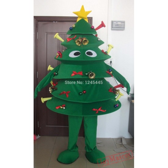 Christmas Costume Tree Mascot Costume Christmas Tree Costume For Adult
