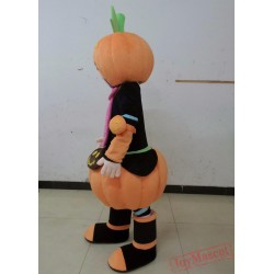 Halloween Mascot Costume Adult Pumpkin Costume Pumpkin Mascot Costume