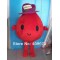 Adult Red Ball Mascot Costume