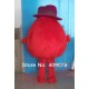 Adult Red Ball Mascot Costume