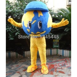 World Costume Earth Mascot Adult Globe Costume