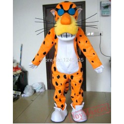 Adult Chester Cheetah Mascot Costume