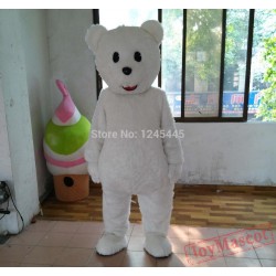 Popular Anime Mascot Costume Adult White Bear Costume