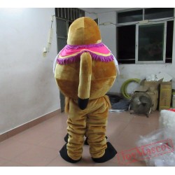 Plush Camel Mascot Costume For Adults