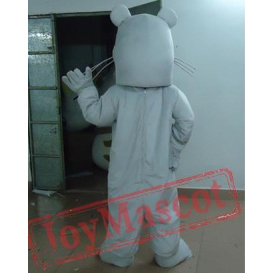 Grey Mouse Mascot Costume For Adults Mouse Mascot Costume